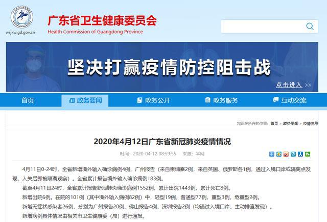 广东疫情最新通报更新，今日疫情动态分析