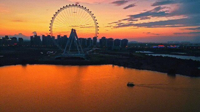 合肥摩天轮最新动态，璀璨夜景中的新晋地标之美