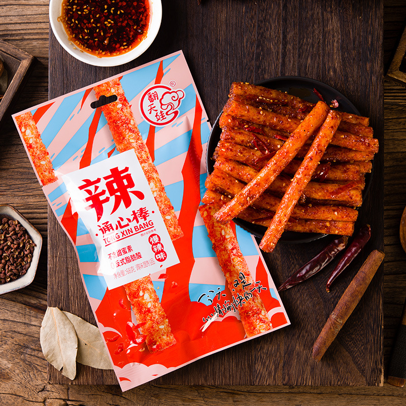 最新款辣条掀起味蕾风暴，口味革命正澎湃