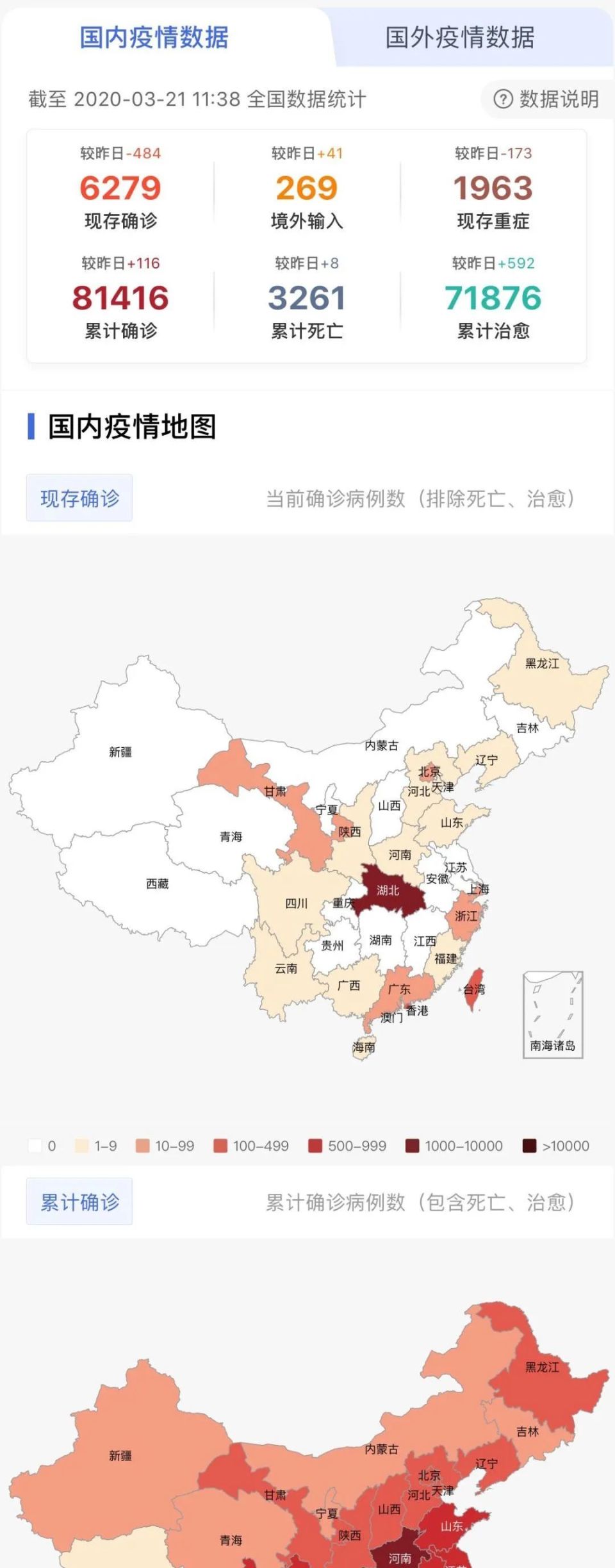 中国今日疫情最新数据报告概况