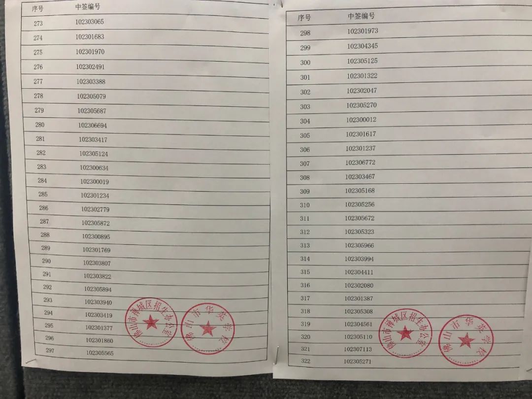 最新中签号结果公布及解读概览