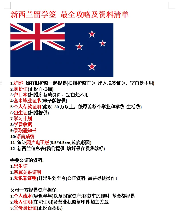 新西兰留学签证最新动态及申请指南全解析