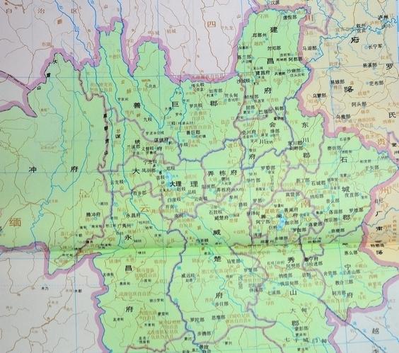 最新云南省地图，揭示多彩云南的地理魅力与风采
